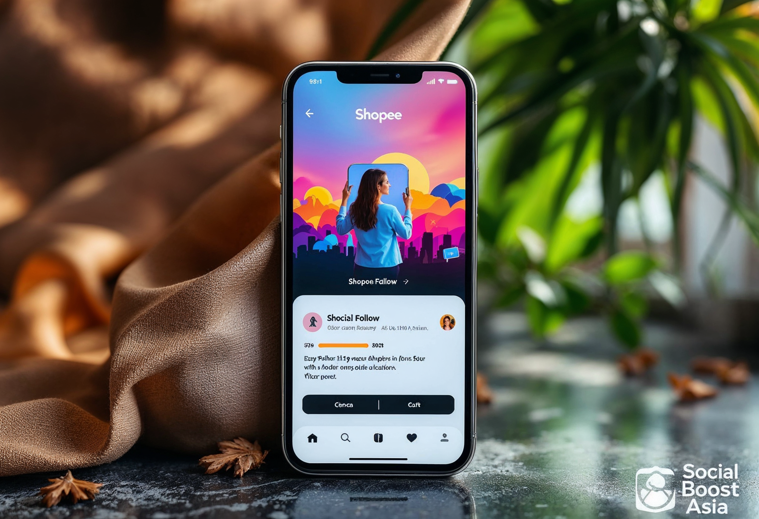 Tăng Follow Shopee