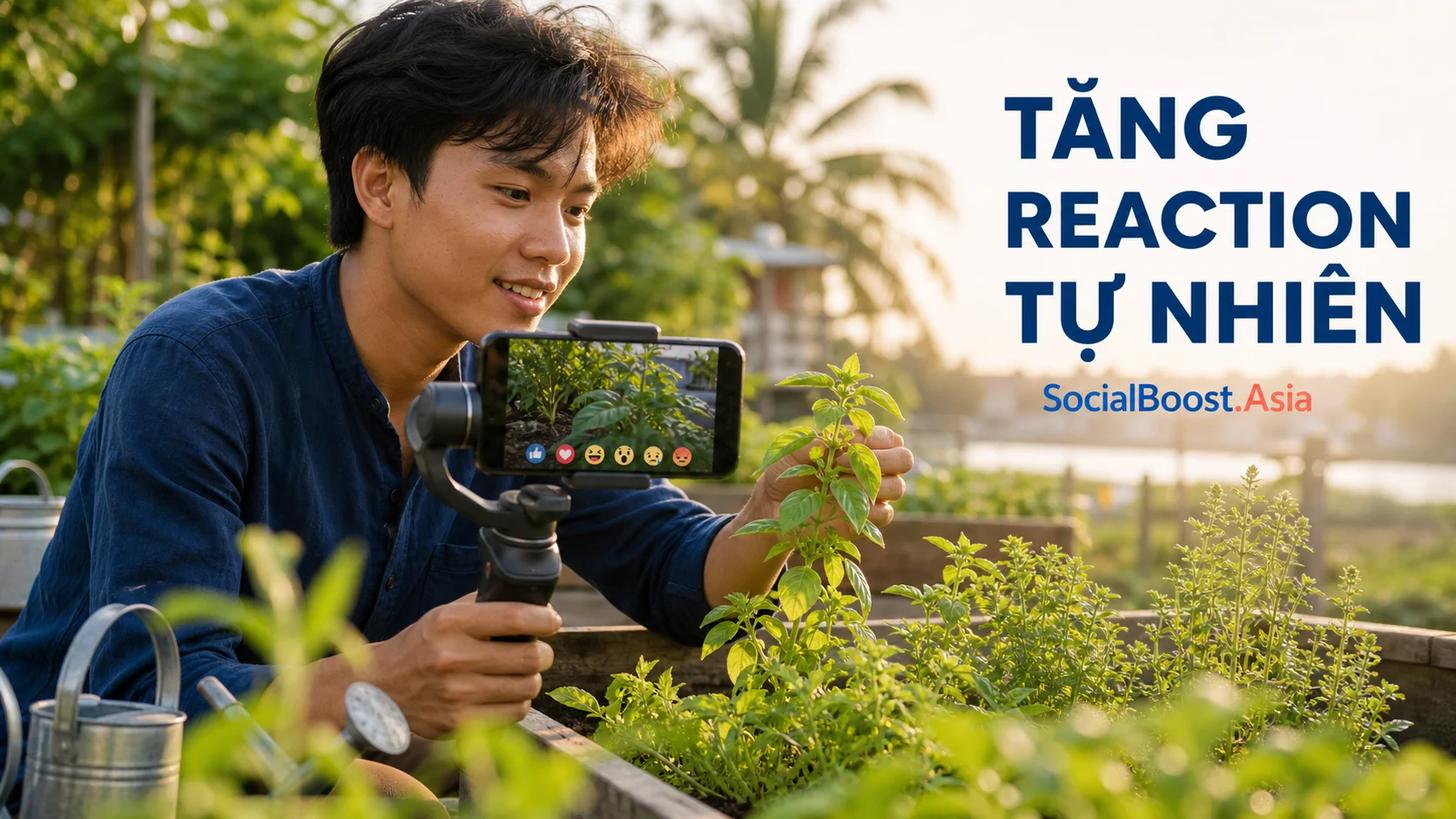 Người Việt sáng tạo nội dung để tăng reaction Facebook tự nhiên