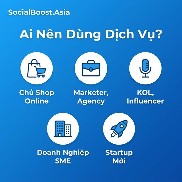 Đối tượng nên dùng dịch vụ tăng bình luận Facebook