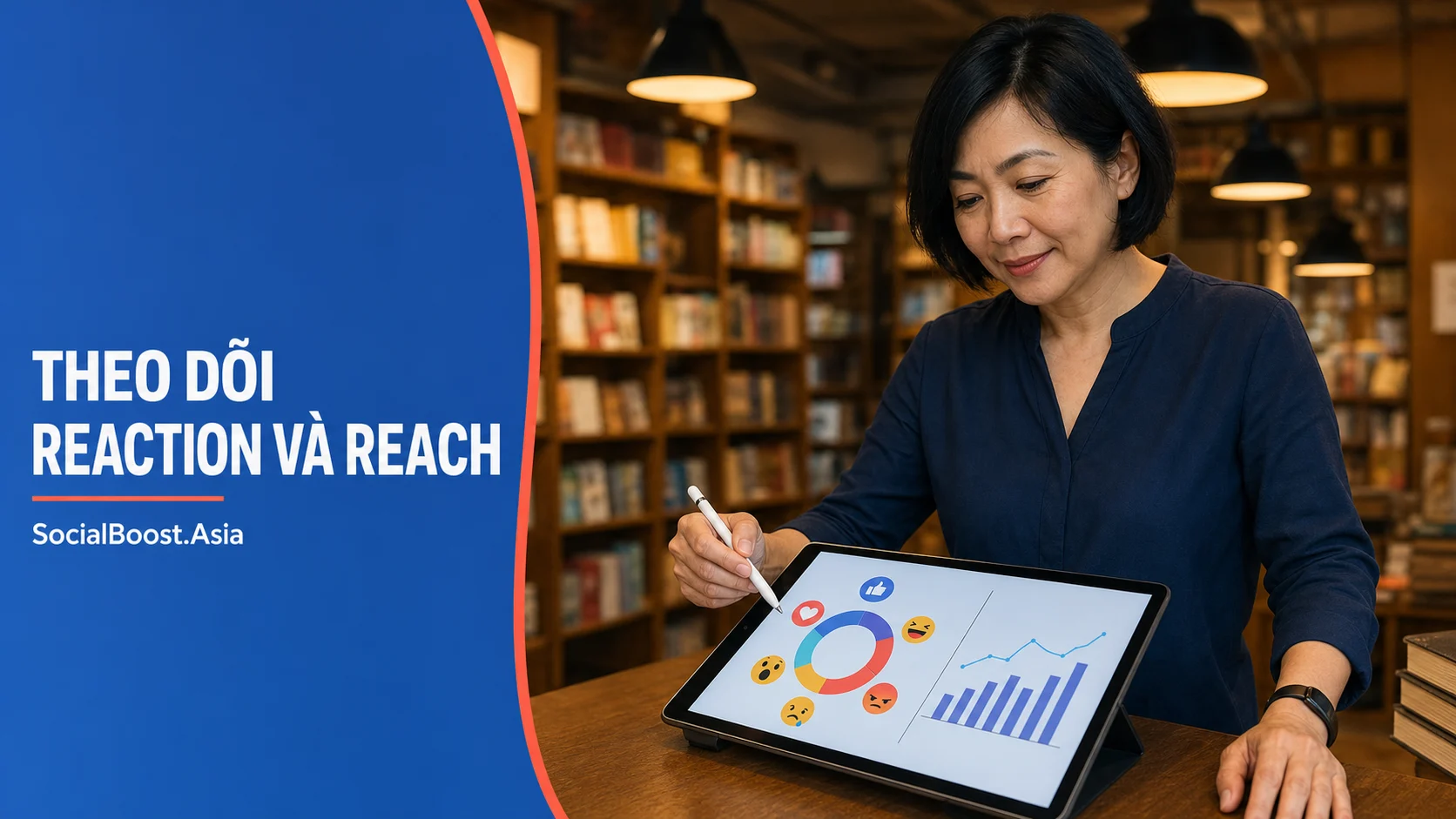 Người Việt theo dõi reaction và reach Facebook bằng hai nhóm dữ liệu riêng