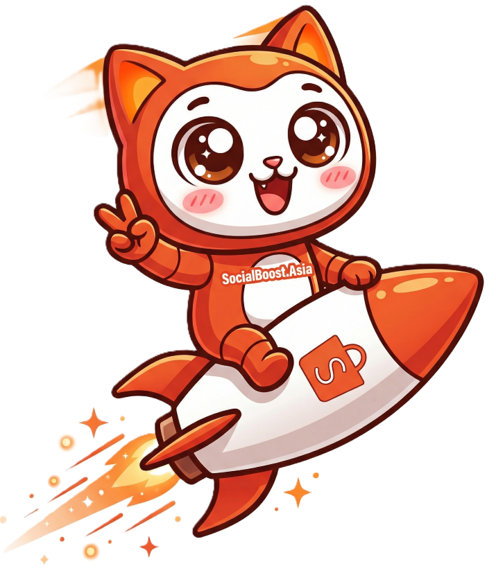 Robot Mascot Shopee Follow