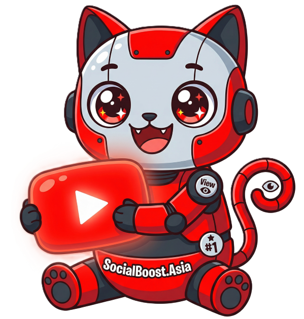 Robot Mèo Tăng View YouTube - Social Boost Asia