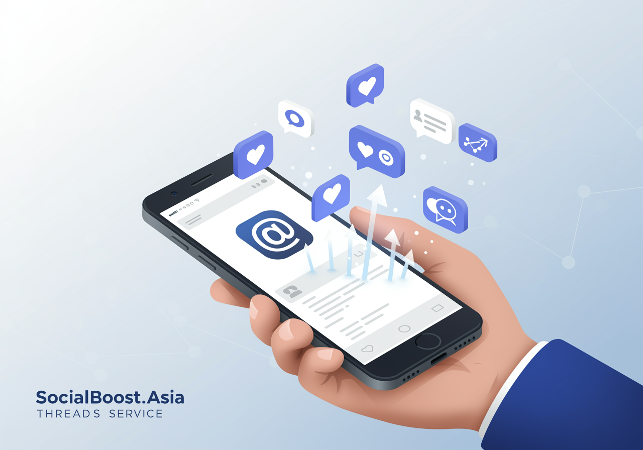 Dịch vụ Threads Social Boost Asia - Tăng follow, like, comment