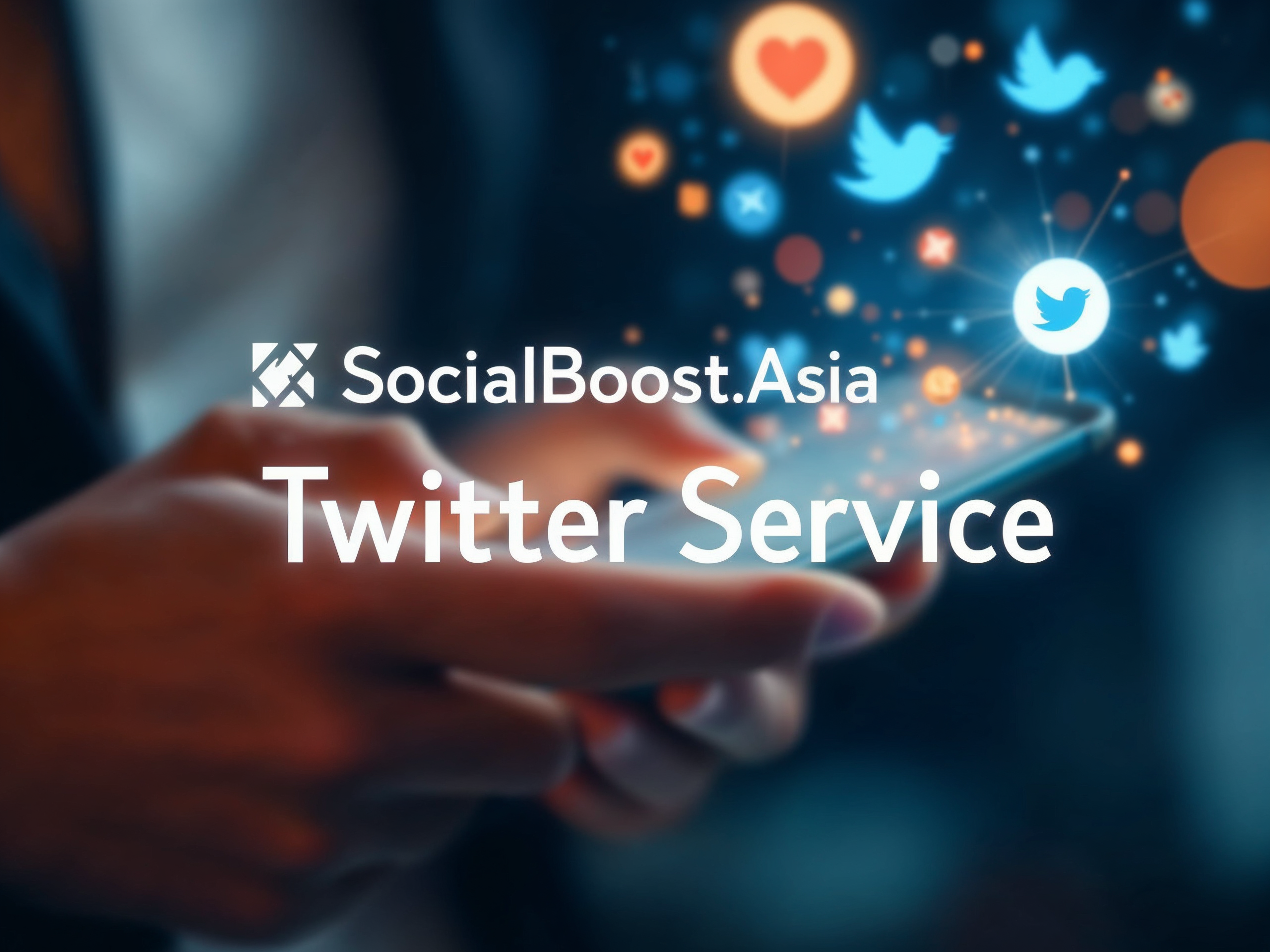 Dịch vụ Twitter (X) Social Boost Asia - Tăng follow, like, retweet