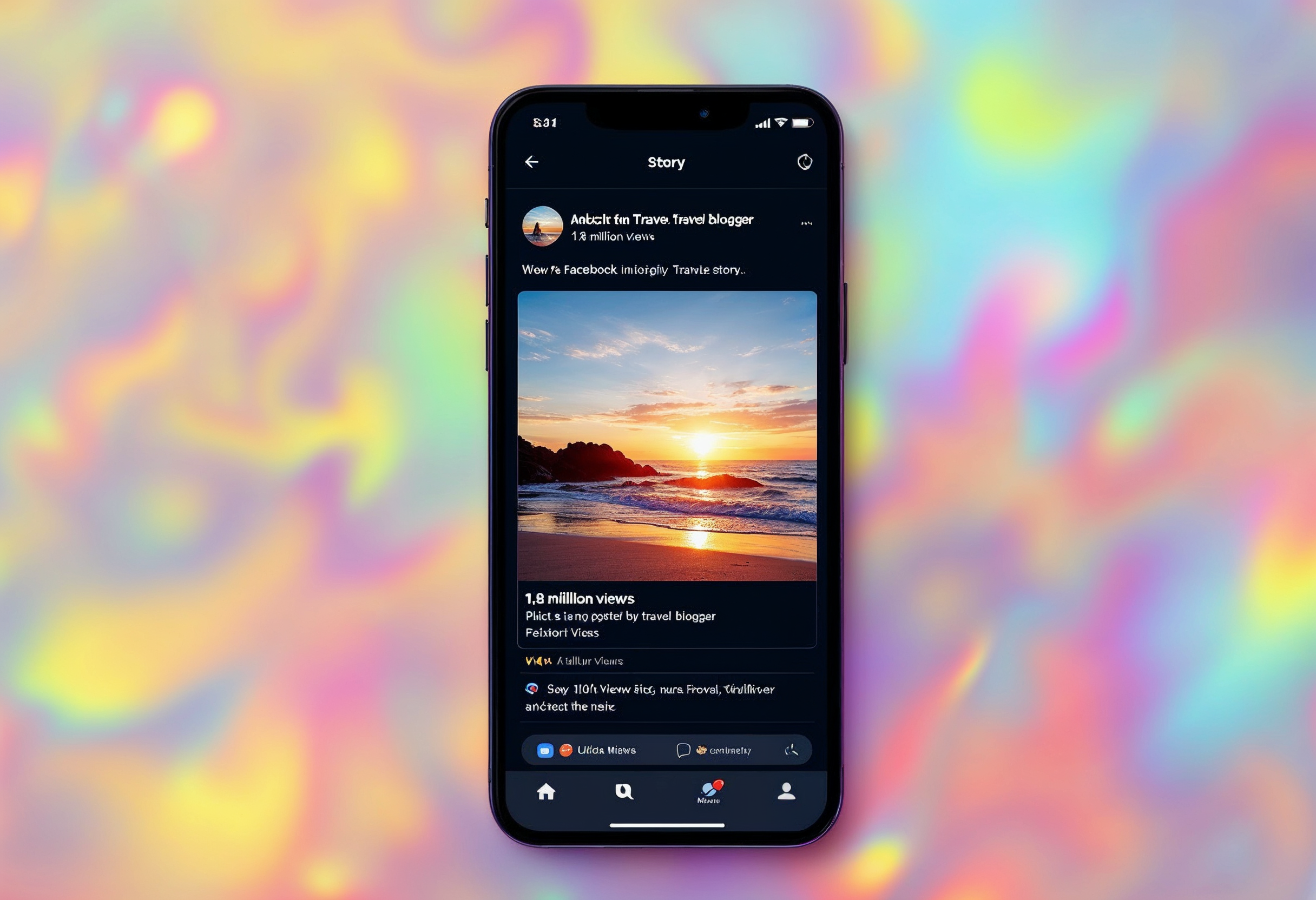 Story Facebook nhiều lượt xem