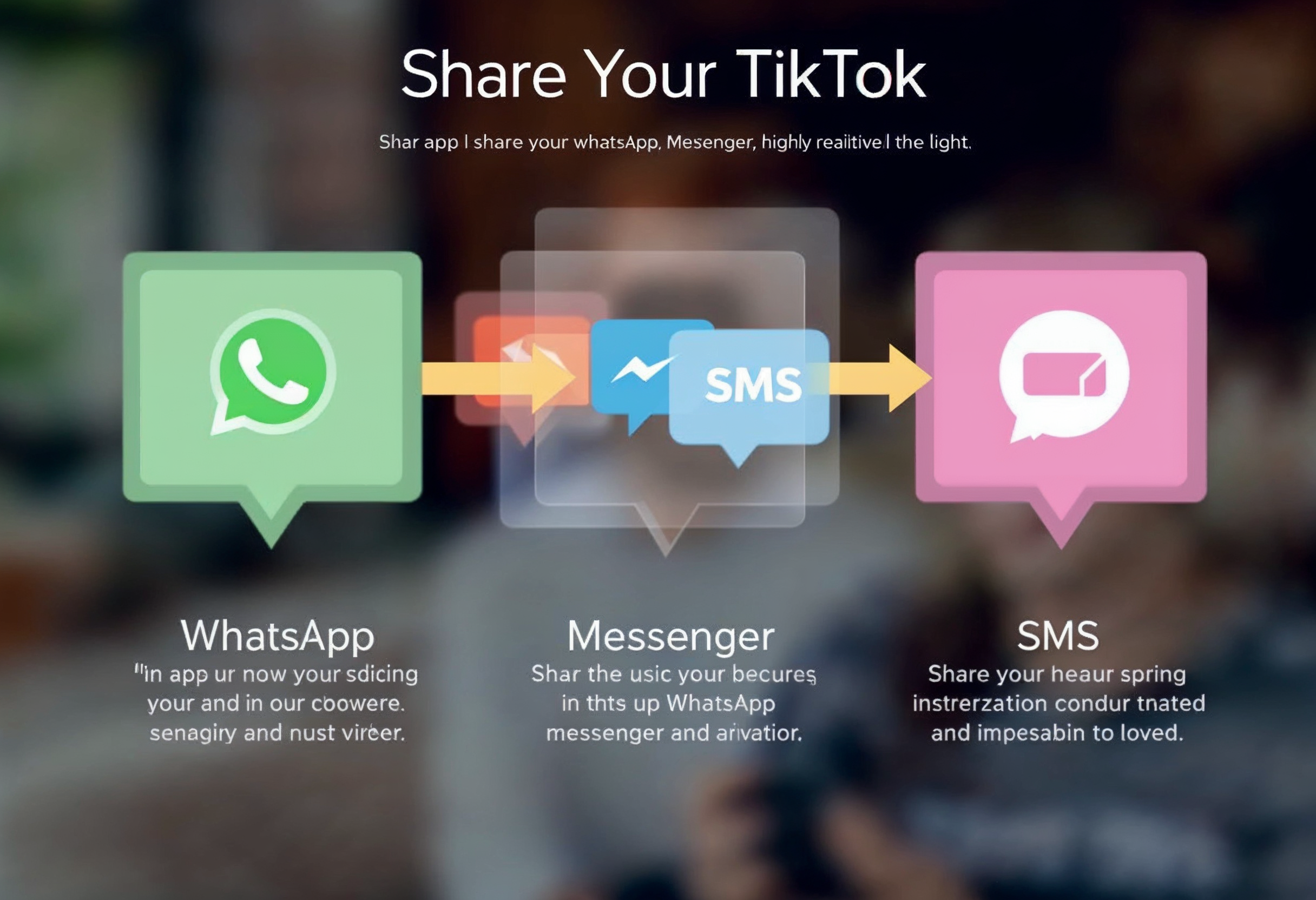 Các hình thức chia sẻ video trên TikTok