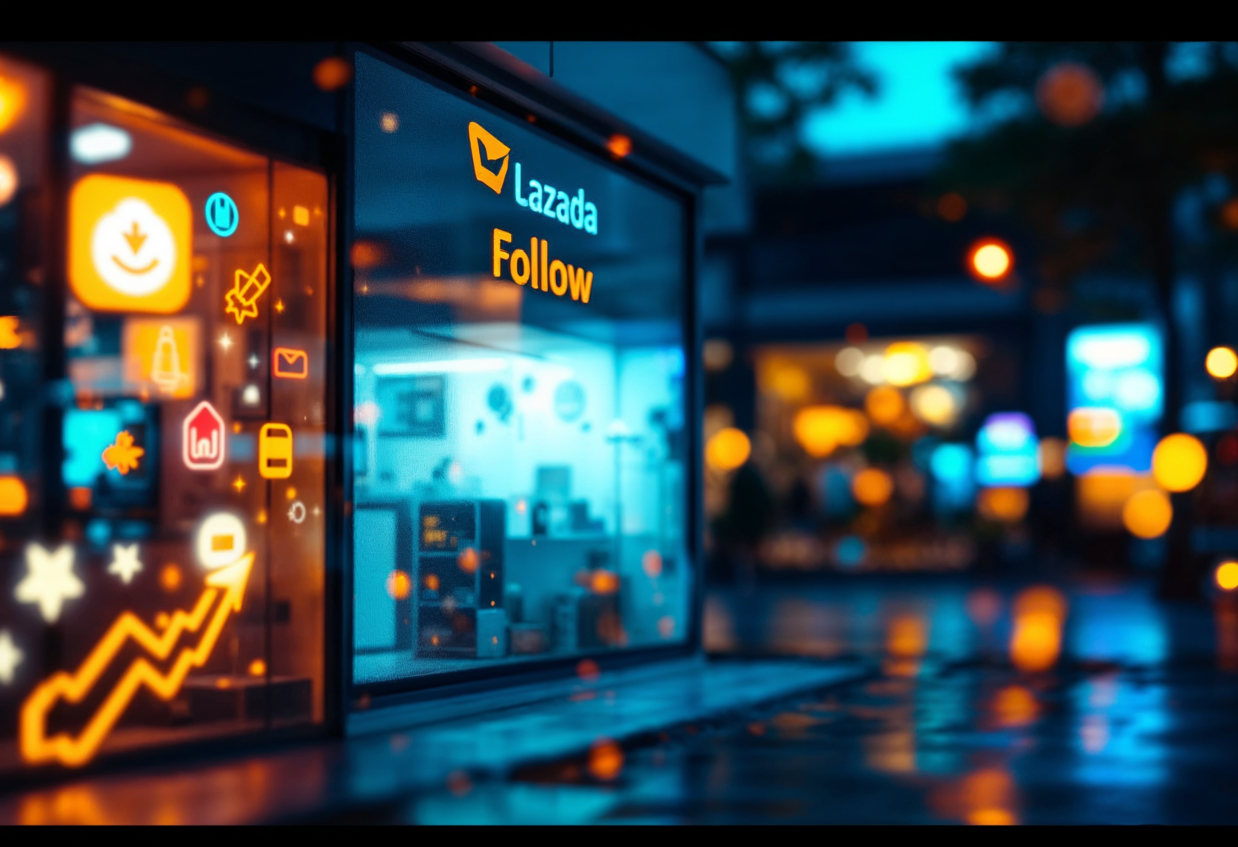 Tăng Follow Shop Lazada