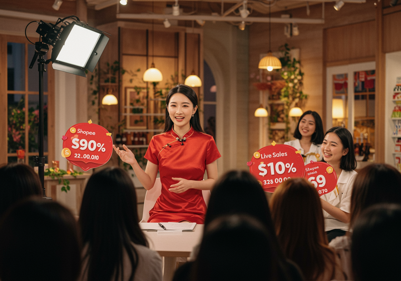 Tăng Mắt Xem Livestream Shopee