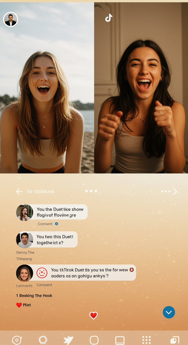 Tận Dụng Duet và Stitch để Tăng lượt tương tác
