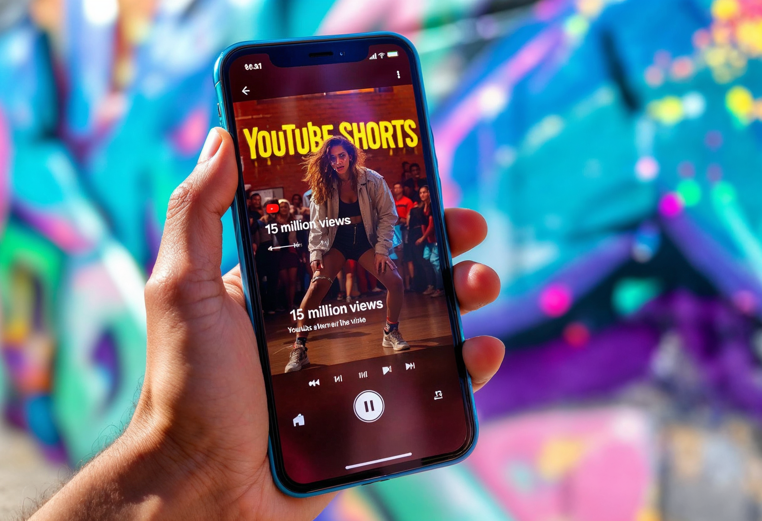 YouTube Shorts feed nhiều view