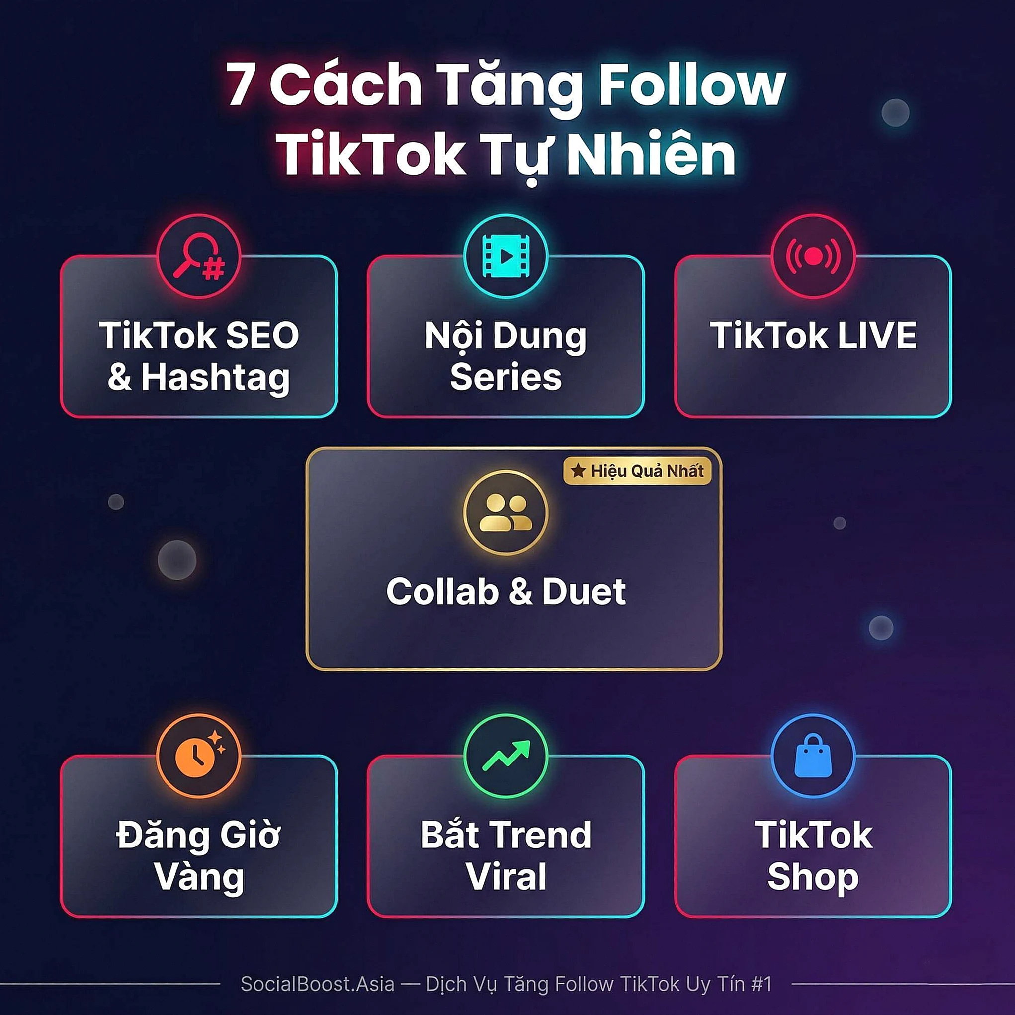 7 cách tăng follow TikTok tự nhiên miễn phí hiệu quả nhất 2026