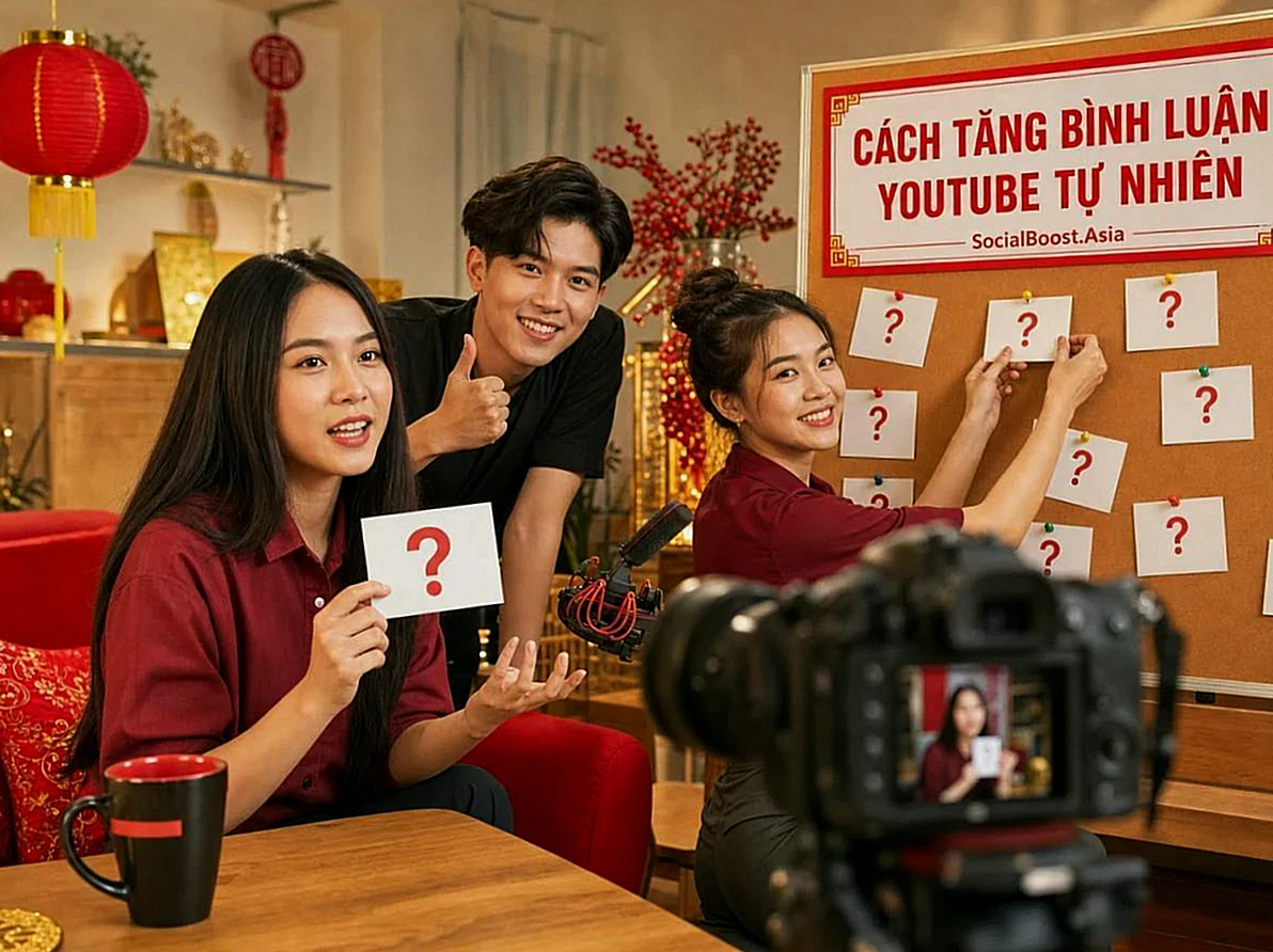 Nhóm sáng tạo nội dung xây dựng cách tăng bình luận YouTube tự nhiên