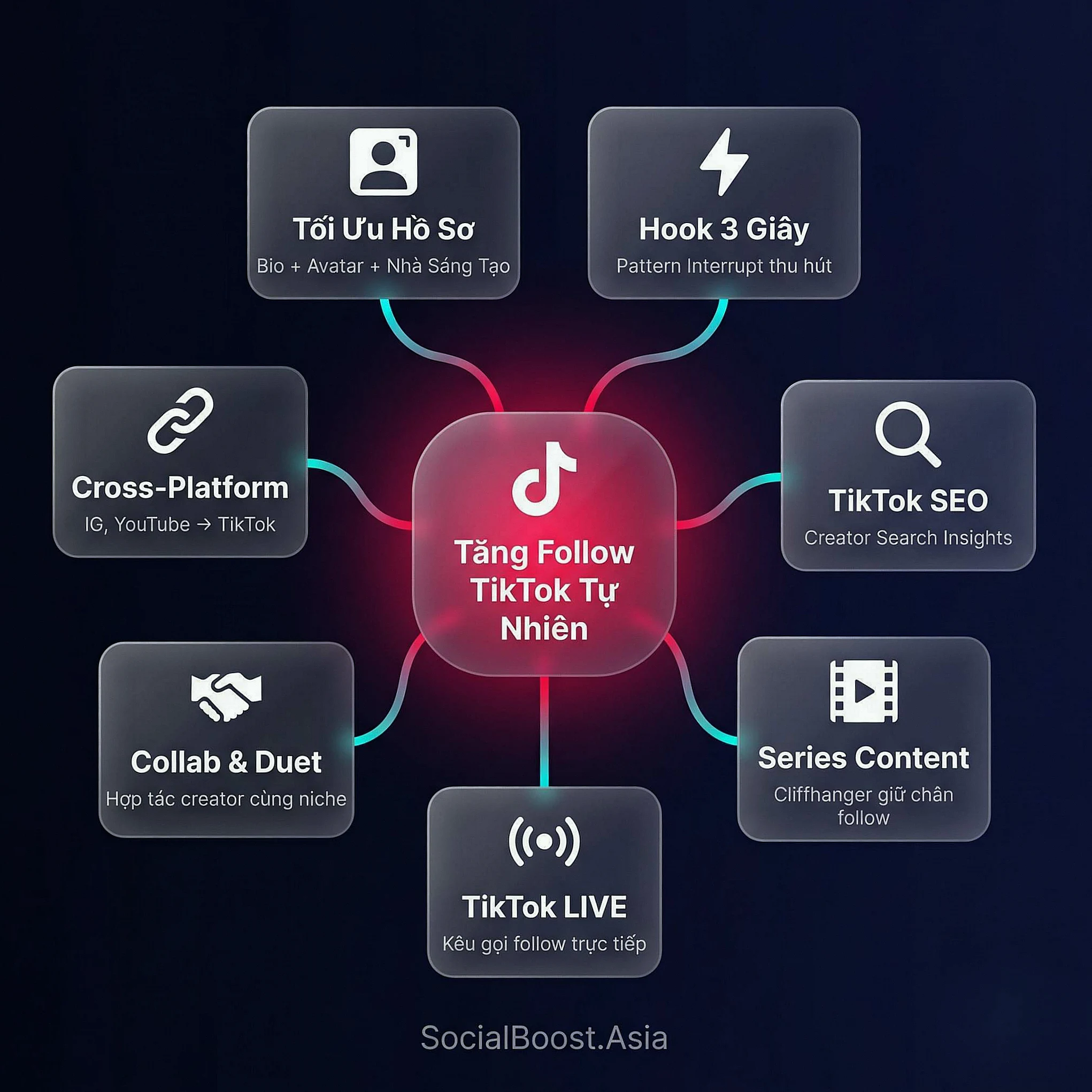7 cách tăng follow TikTok tự nhiên miễn phí 2026