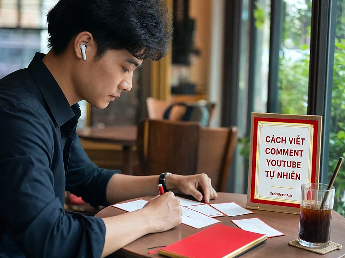 Người sáng tạo viết comment YouTube tự nhiên và đúng nội dung video