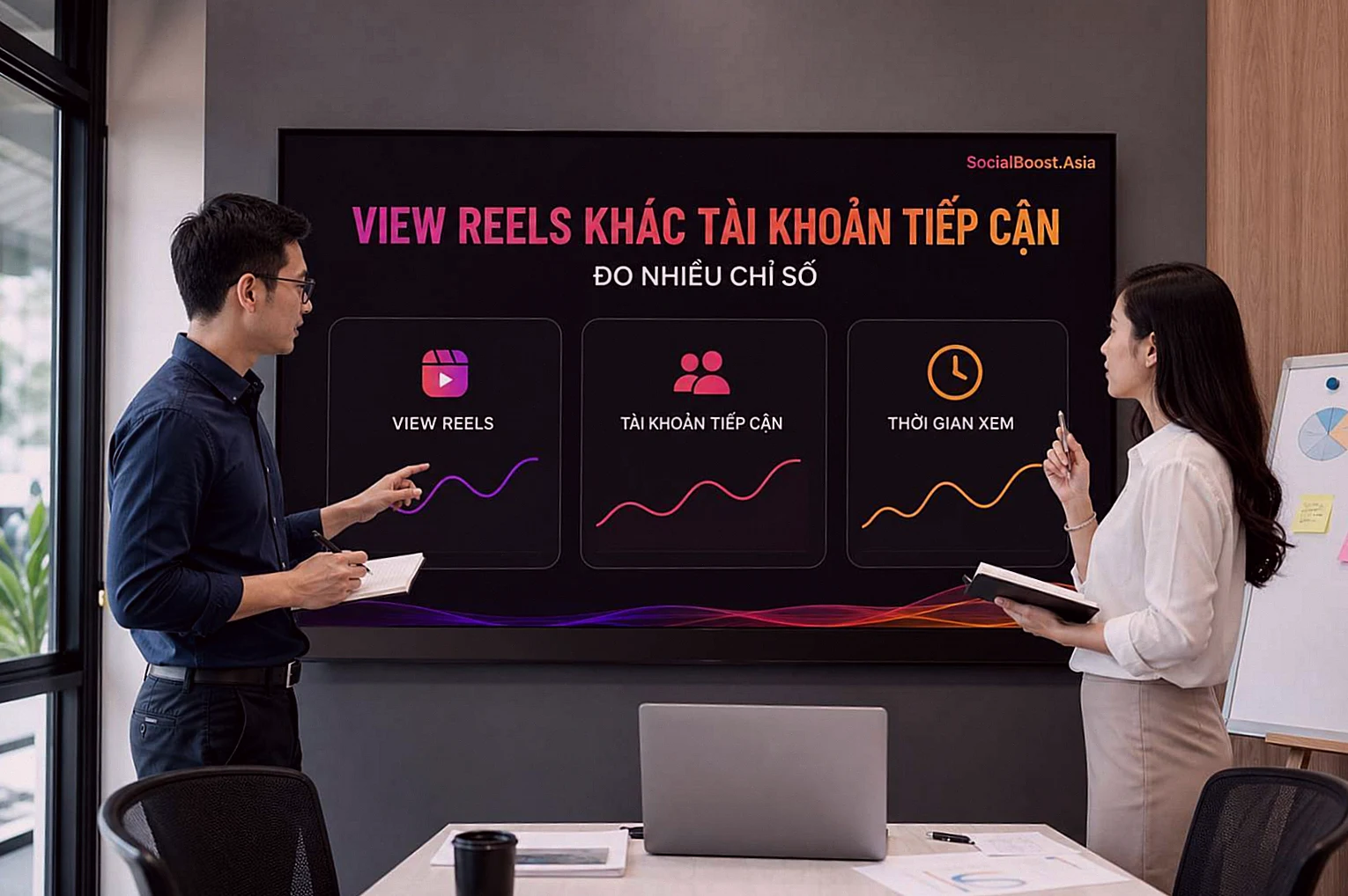 Nhóm người Việt phân biệt view Reels và tài khoản tiếp cận Instagram