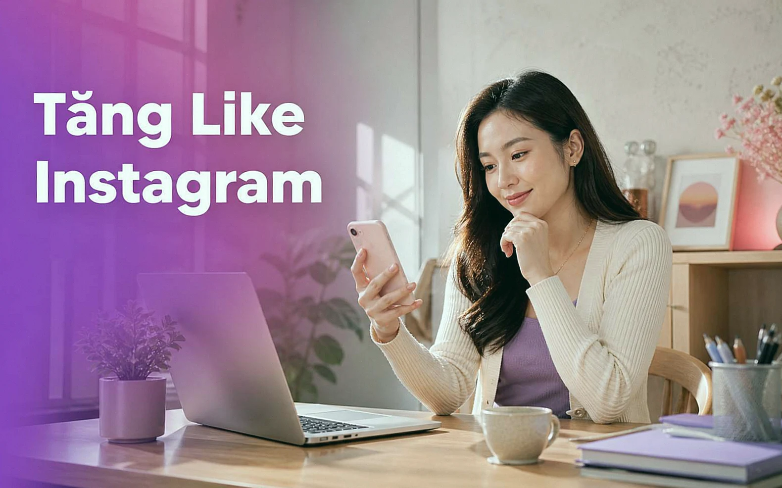 Tăng Like Instagram - người sáng tạo nội dung Việt Nam xem lượt thích của bài viết