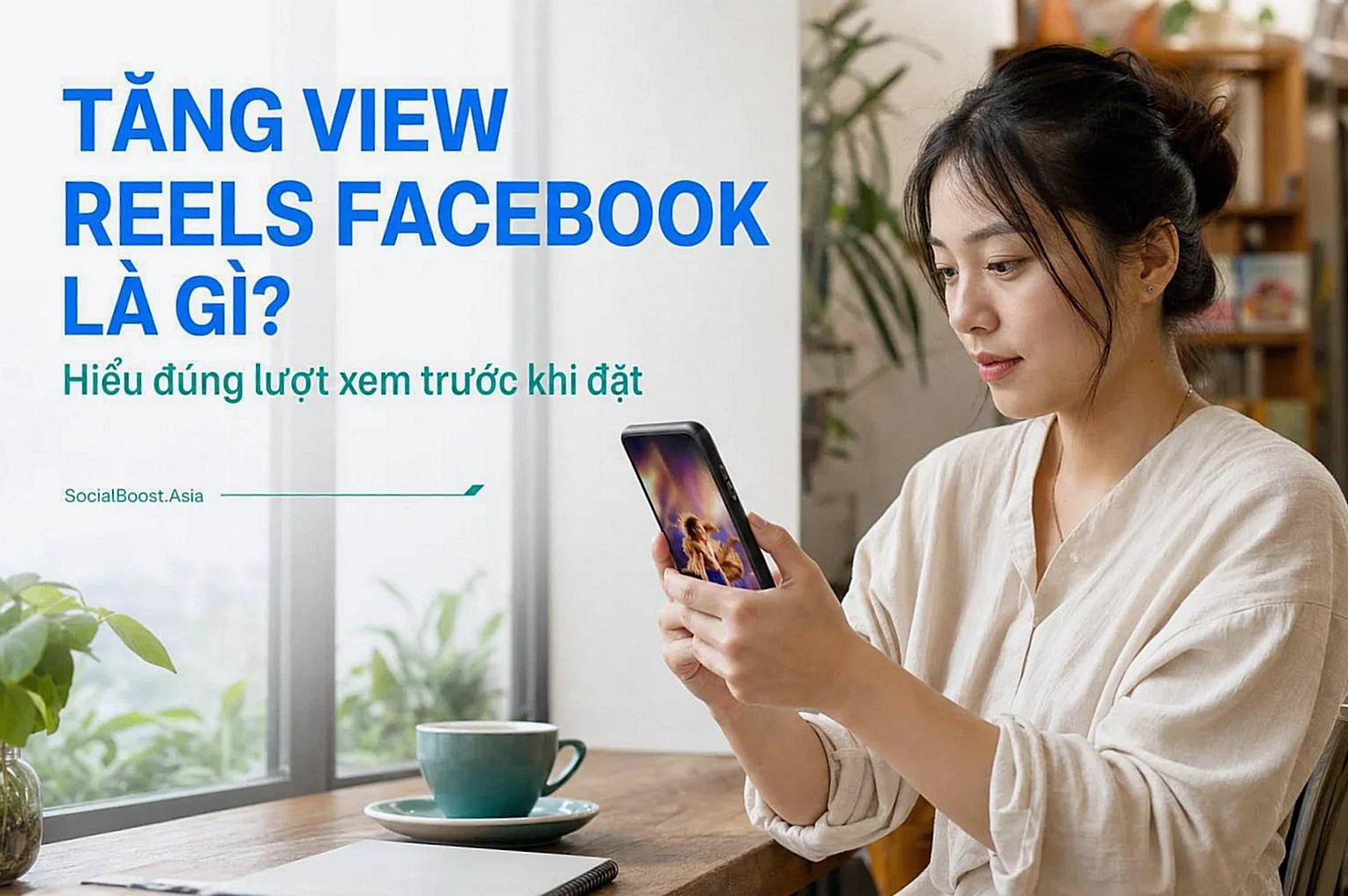 Người sáng tạo Việt Nam tìm hiểu dịch vụ tăng view Reels Facebook