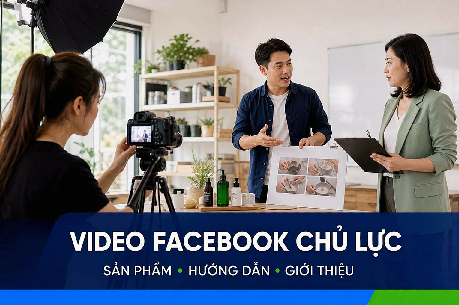 Nhóm kinh doanh Việt Nam chọn video Facebook chủ lực để tăng lượt xem