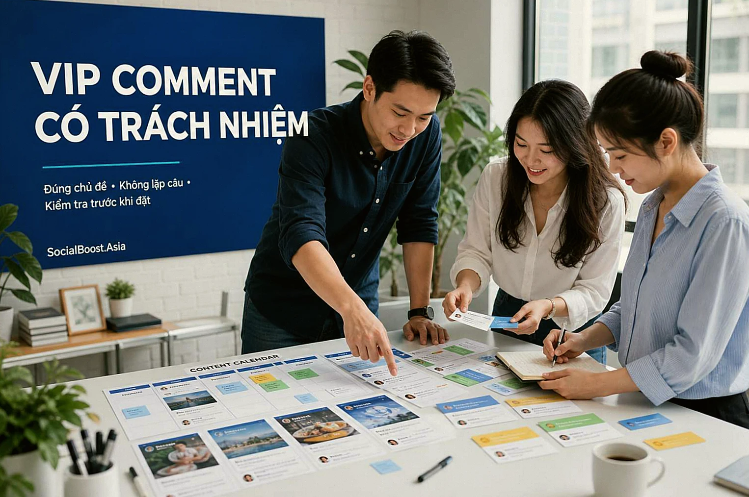 Người quản lý Fanpage sử dụng VIP Comment Facebook có trách nhiệm