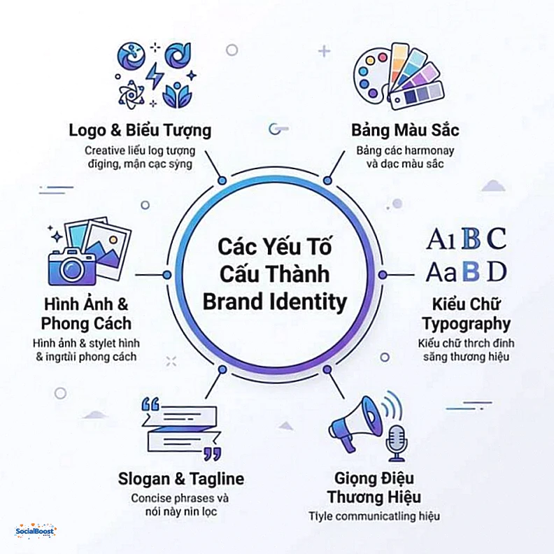 Các yếu tố cấu thành Brand Identity