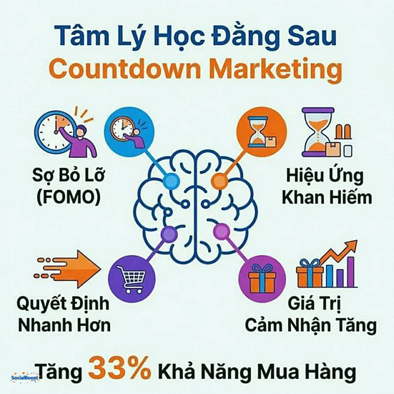 Tâm lý học FOMO đằng sau countdown marketing