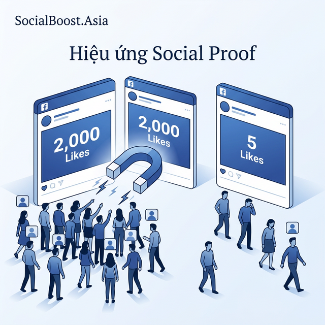 Hiệu ứng Social Proof trên Facebook