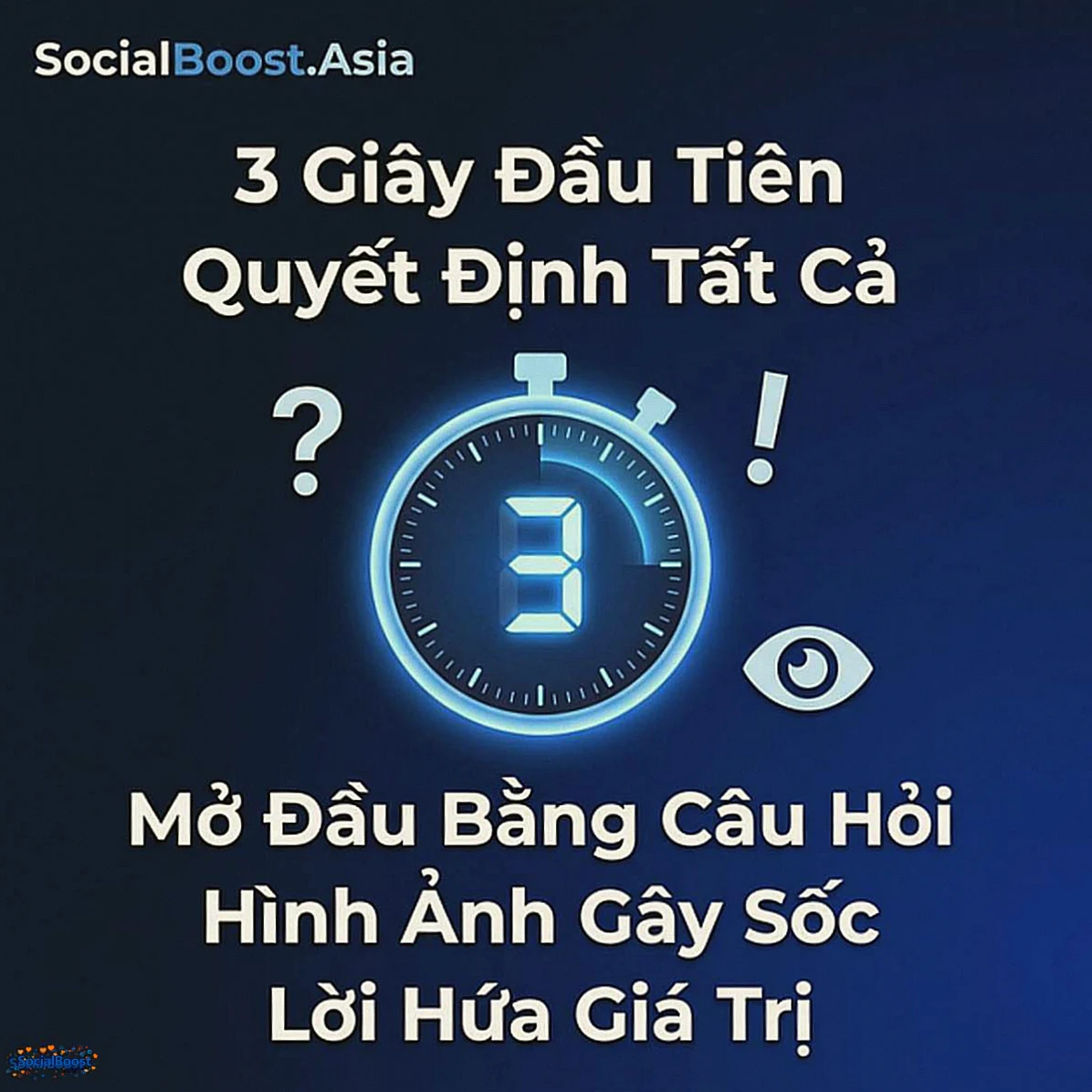 3 giây đầu tiên quyết định tất cả - hook video Facebook
