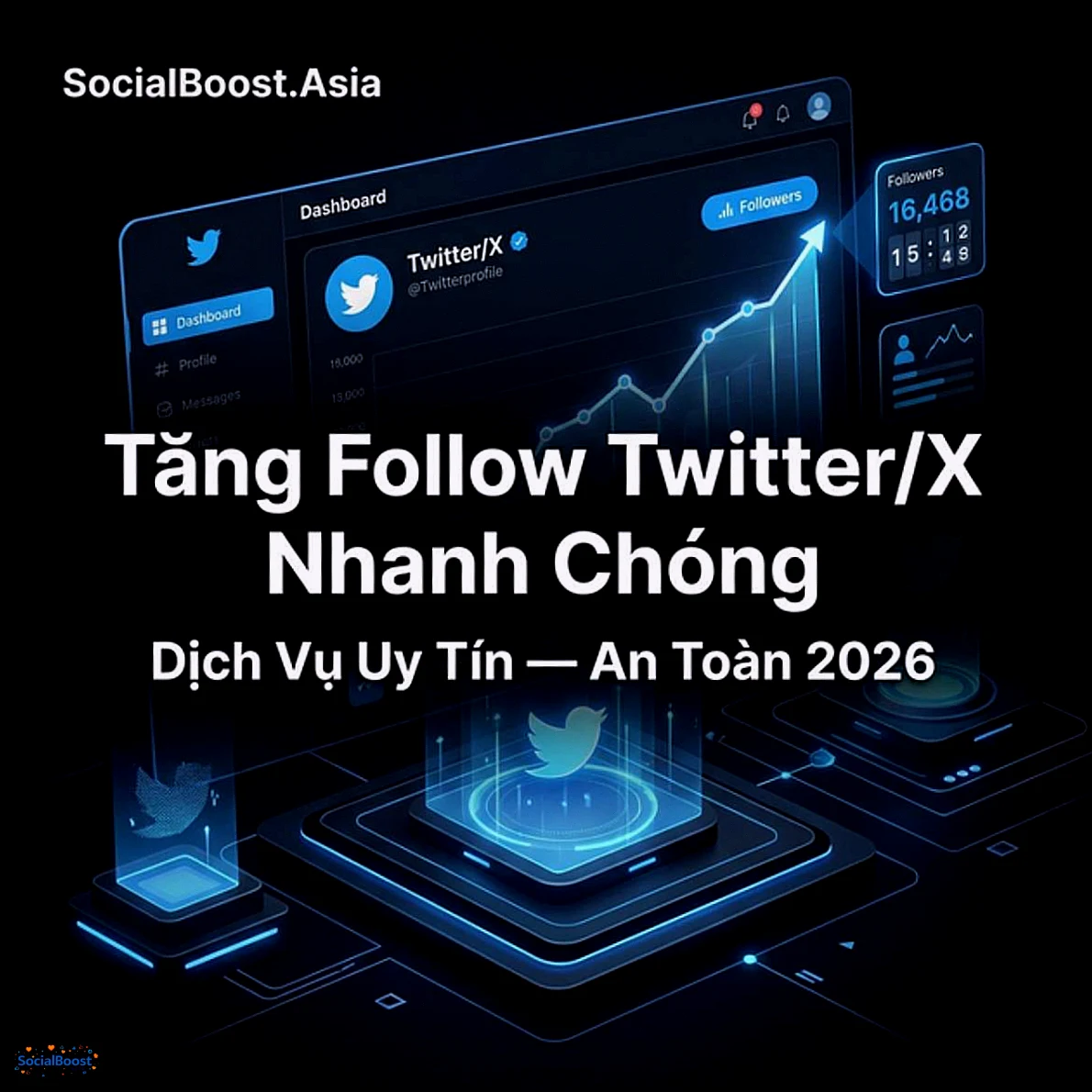 Cách Tăng Follow Twitter/X Nhanh Chóng - Dịch Vụ Uy Tín 2026
