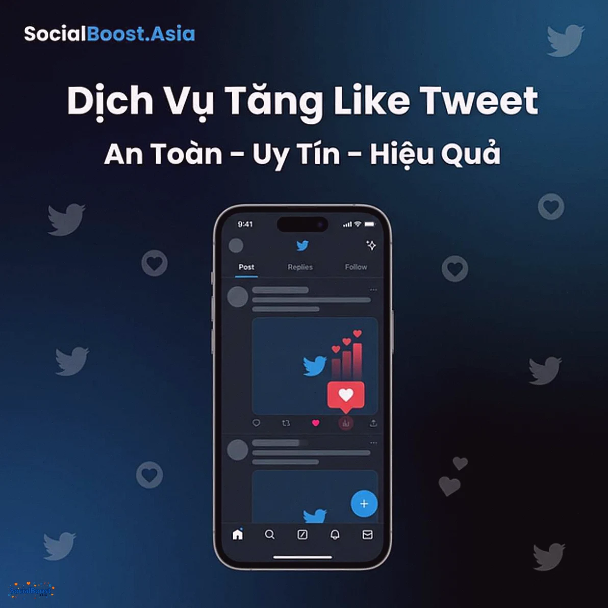 Dịch Vụ Tăng Like Tweet – Mua Like X An Toàn Uy Tín 2026