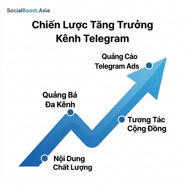 Chiến lược tăng trưởng kênh Telegram