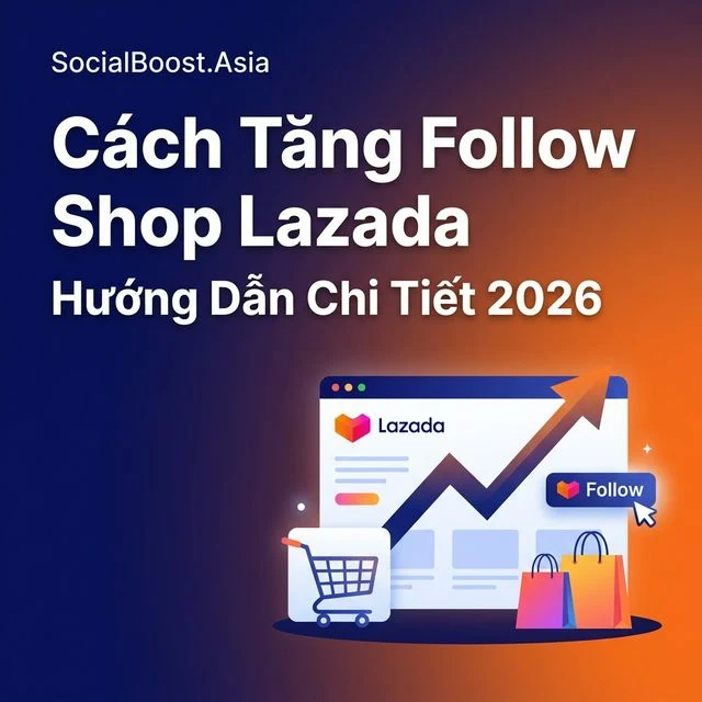 Cách Tăng Follow Shop Lazada Nhanh Uy Tín – Hướng Dẫn Chi Tiết