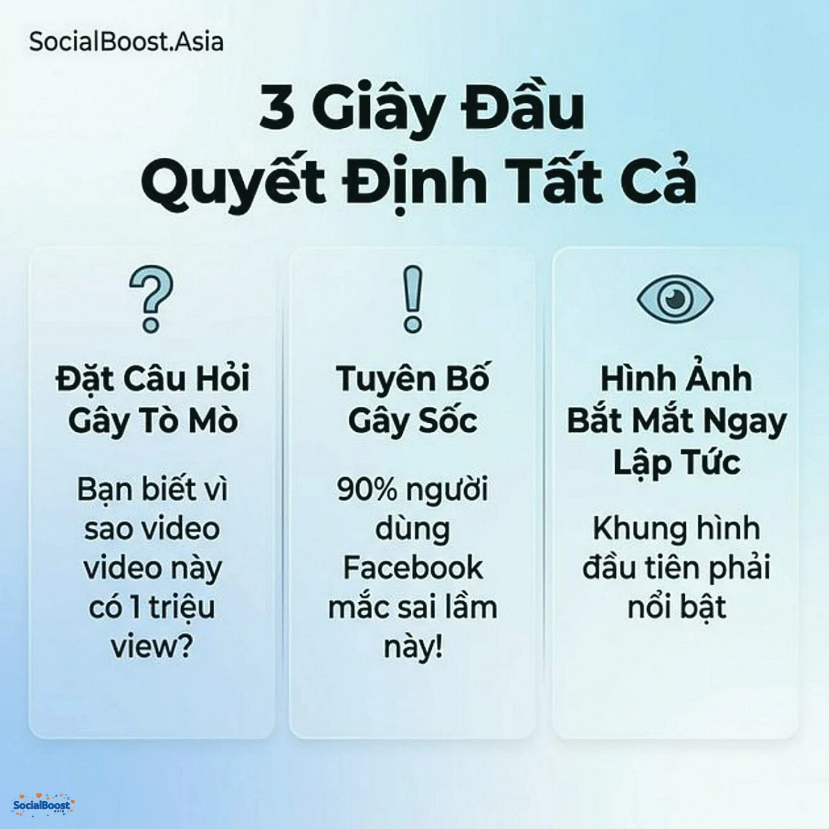 3 giây đầu quyết định tất cả trong Facebook Reels