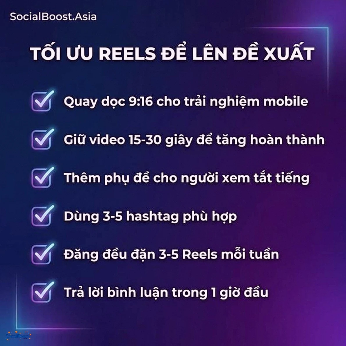 Tối ưu Facebook Reels để lên đề xuất