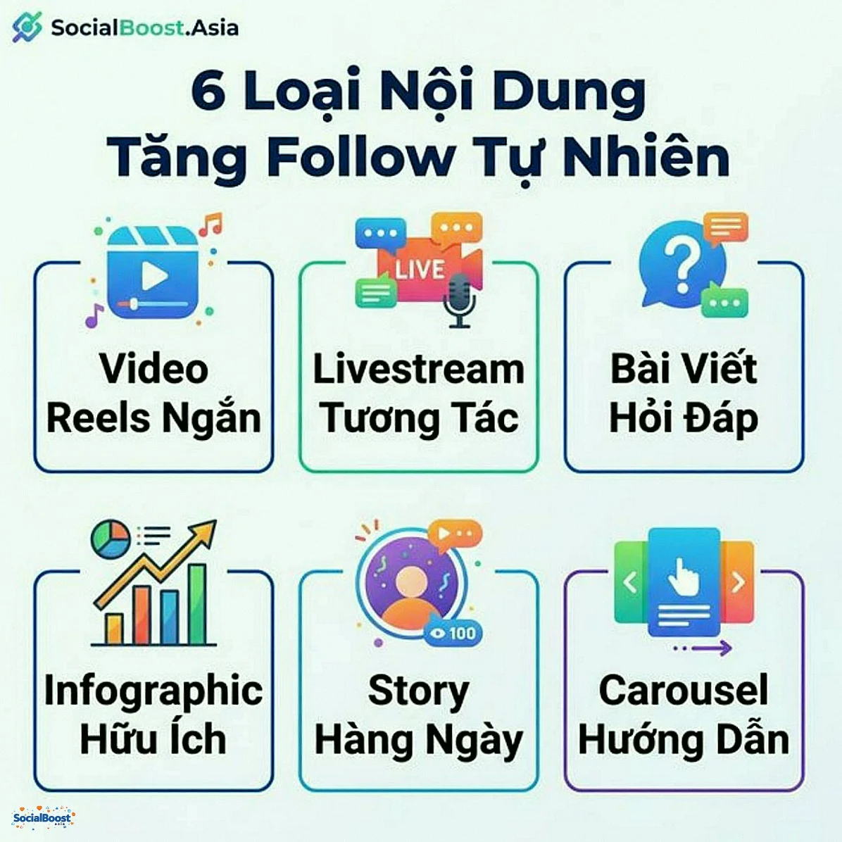 6 loại nội dung tăng follow tự nhiên trên Facebook