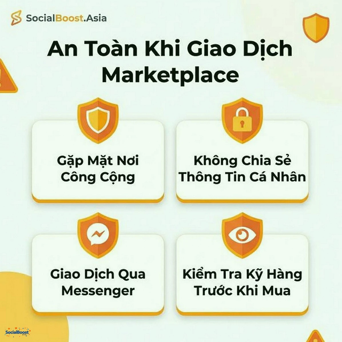 An toàn khi giao dịch Marketplace