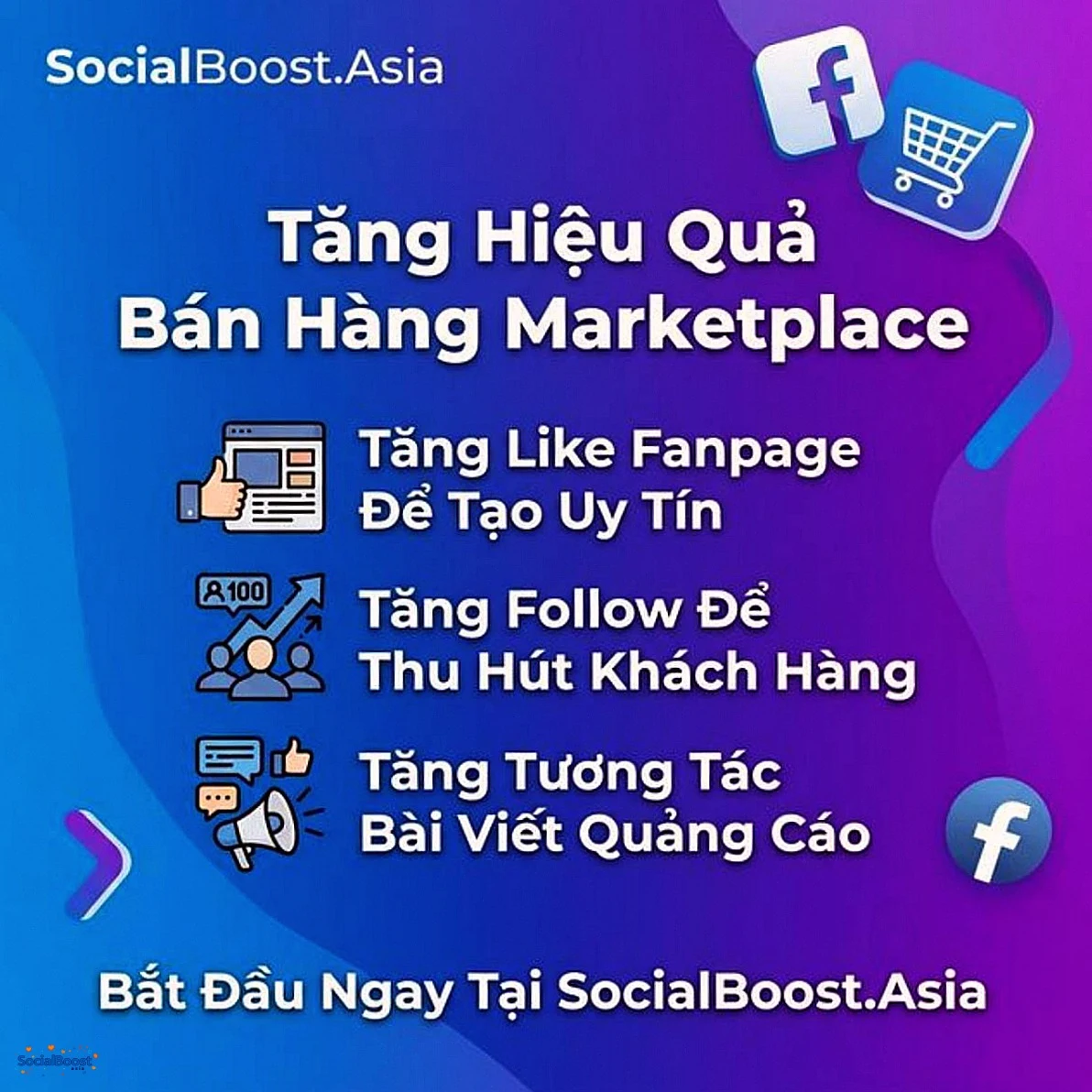 Tăng hiệu quả bán hàng Marketplace với SocialBoost