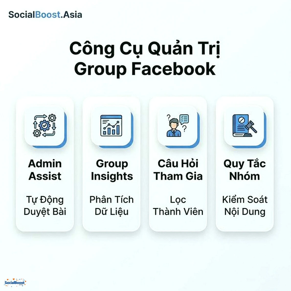 Công cụ quản trị Group Facebook