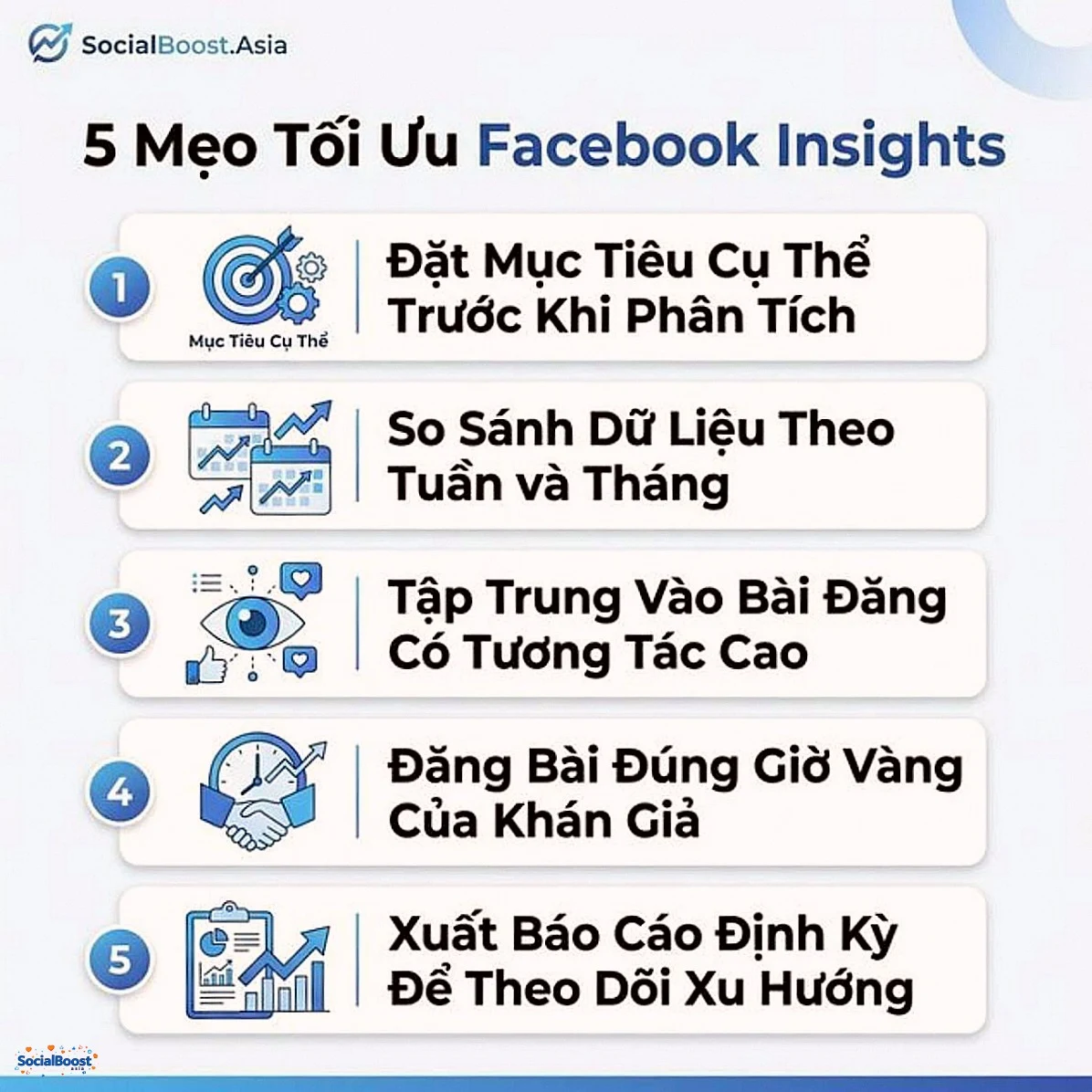 5 mẹo tối ưu Facebook Insights