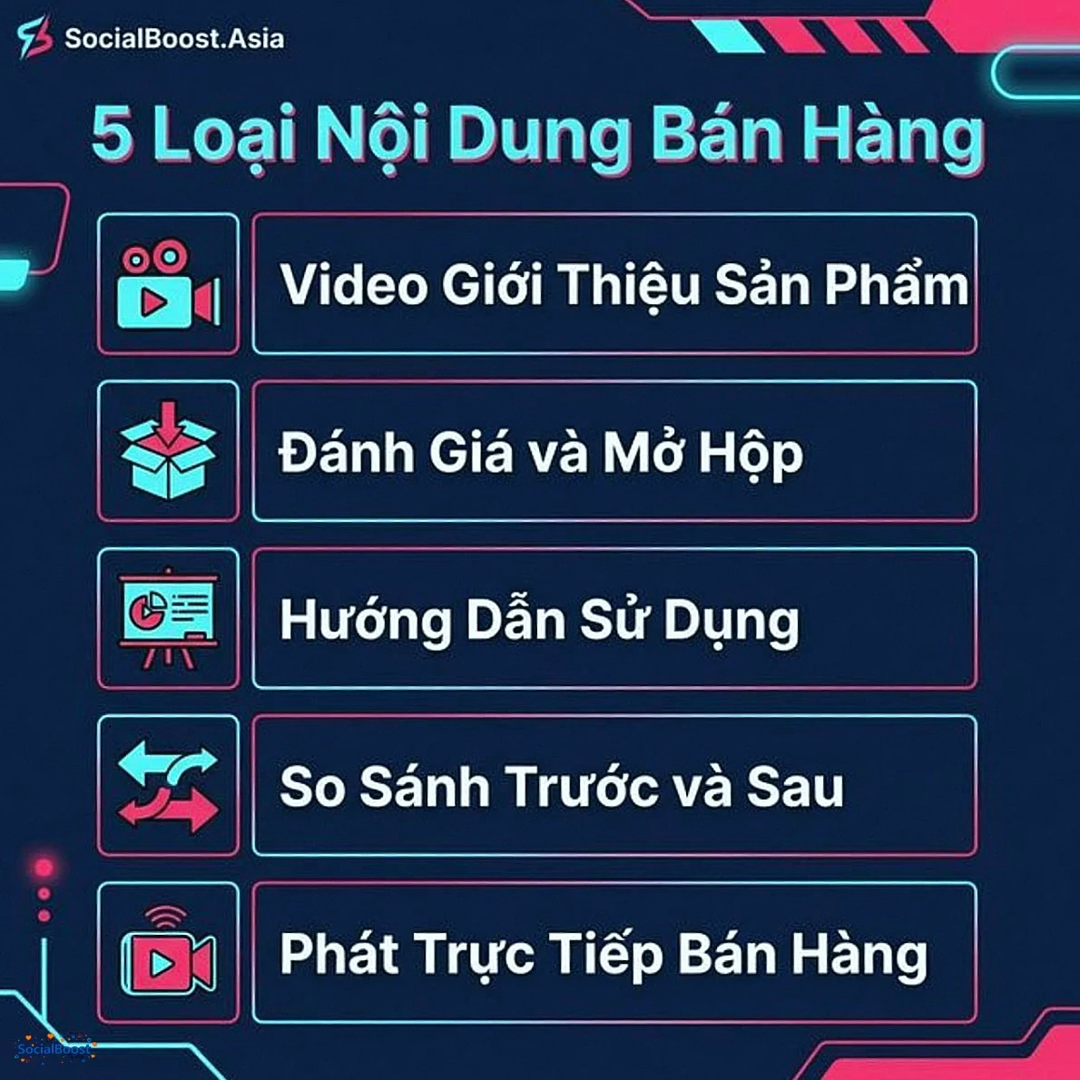 5 loại nội dung bán hàng hiệu quả trên TikTok Shop
