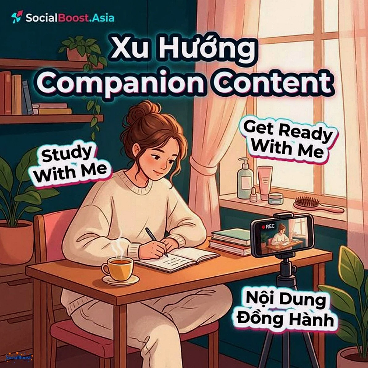 Xu hướng Companion Content trên TikTok 2026