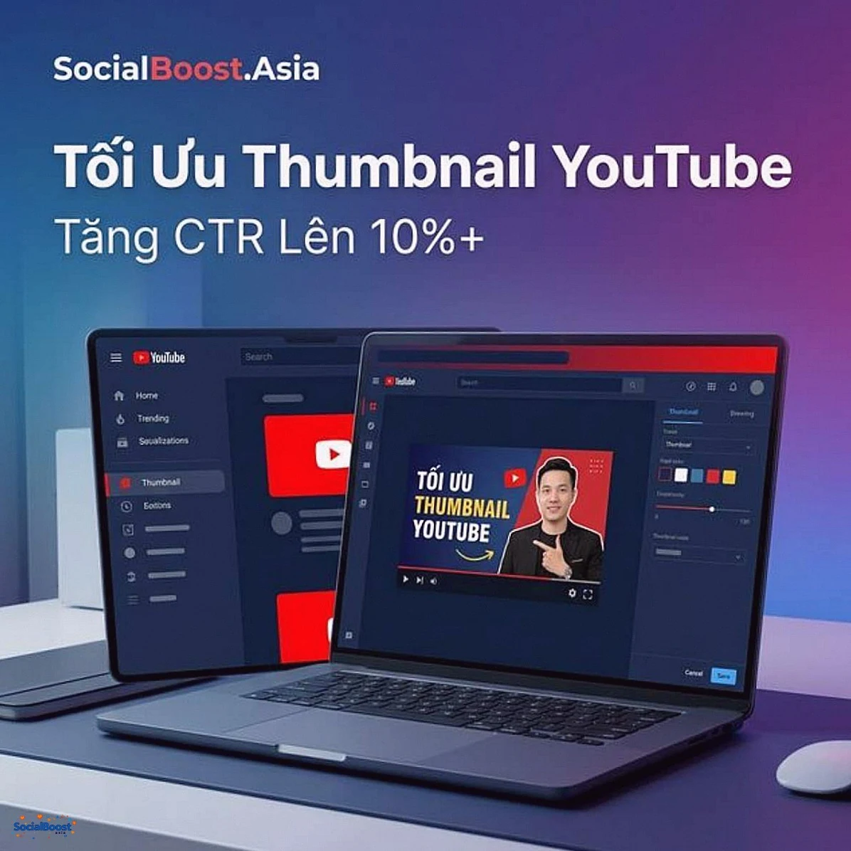 Cách Tối Ưu Thumbnail YouTube Tăng CTR Lên 10%+