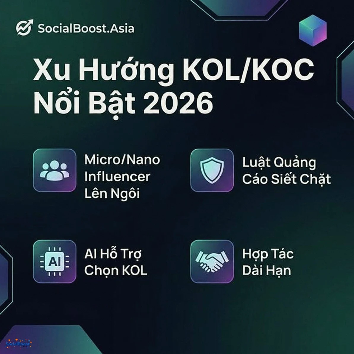 Xu hướng KOL KOC nổi bật tại Việt Nam 2026