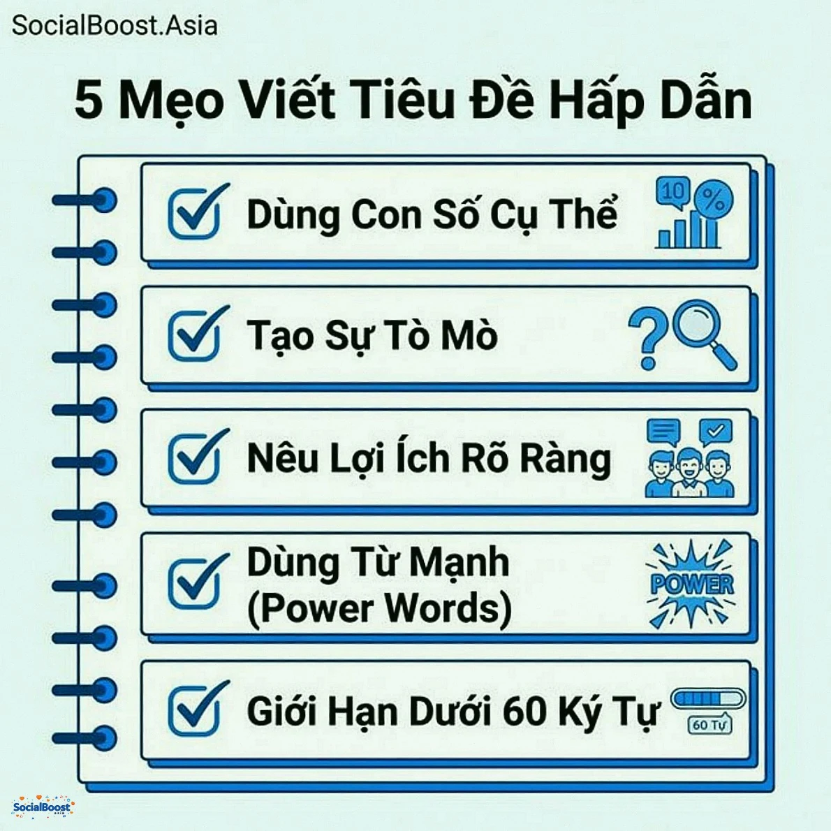 5 mẹo viết tiêu đề hấp dẫn trong copywriting