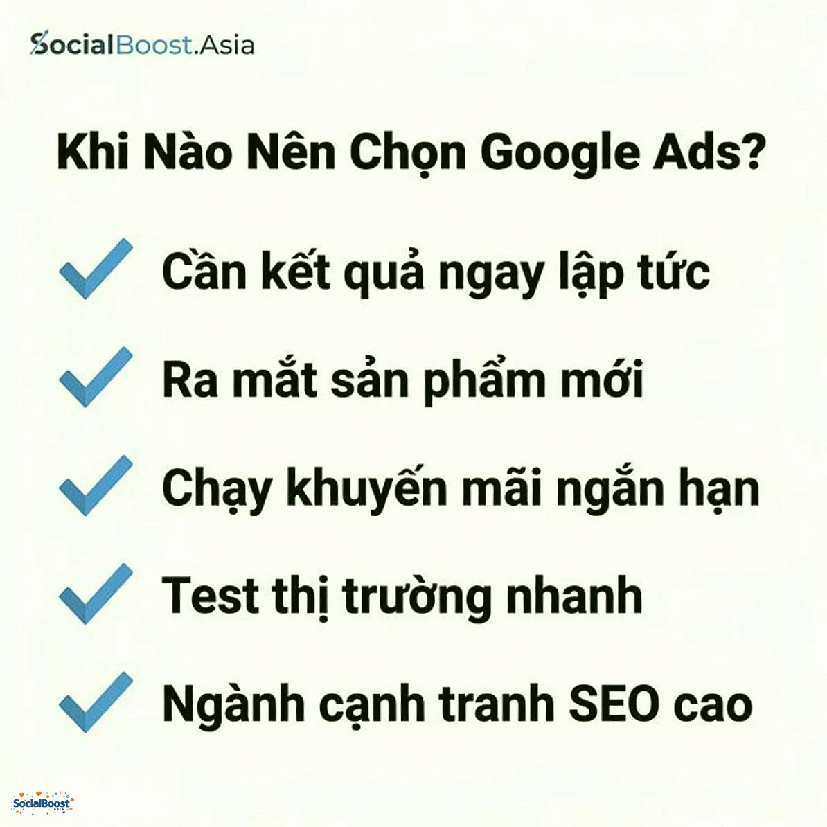 Khi nào nên chọn Google Ads - 5 trường hợp phù hợp