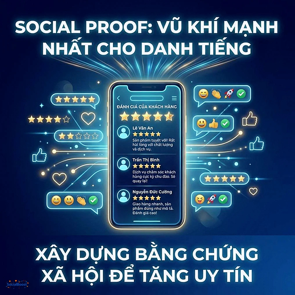 Social proof - Vũ khí mạnh nhất cho danh tiếng online