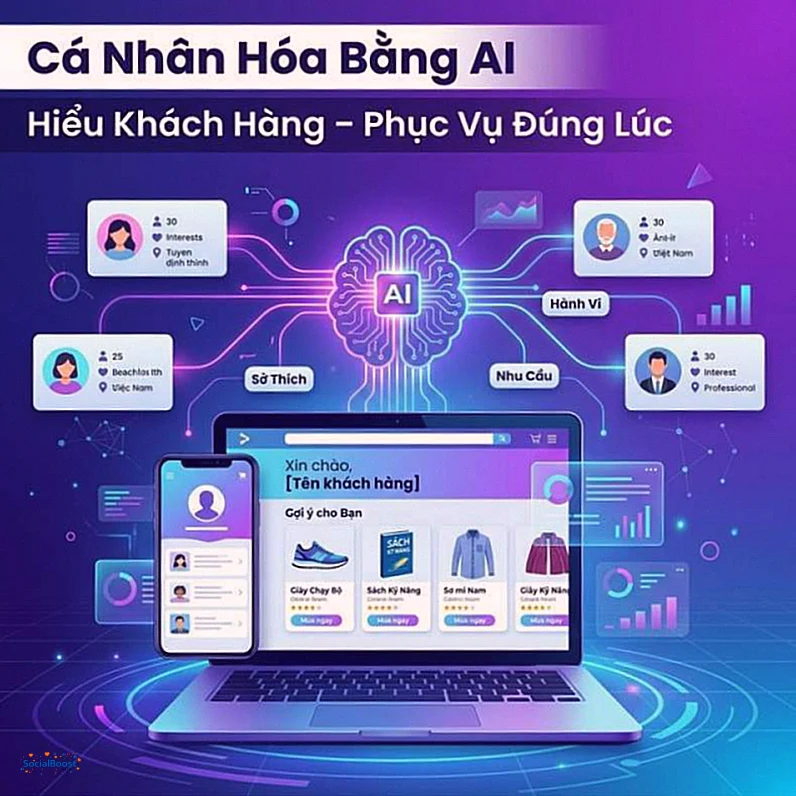 Cá nhân hóa bằng AI - Hiểu khách hàng phục vụ đúng lúc