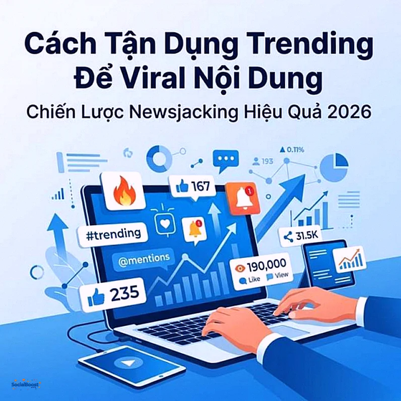 Cách Tận Dụng Sự Kiện Trending Để Viral Nội Dung | Hướng Dẫn Chi Tiết 2026